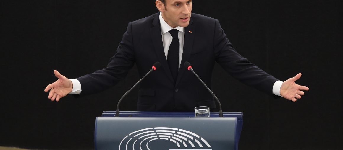 President Macron addresses European Parliament