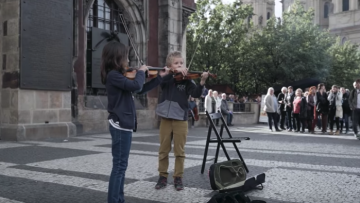 Óda na radost – flashmob Tentokrát budu volit